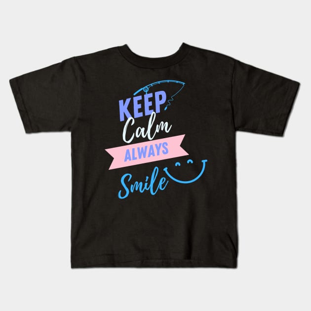 Always Smile Kids T-Shirt by stylishkhan